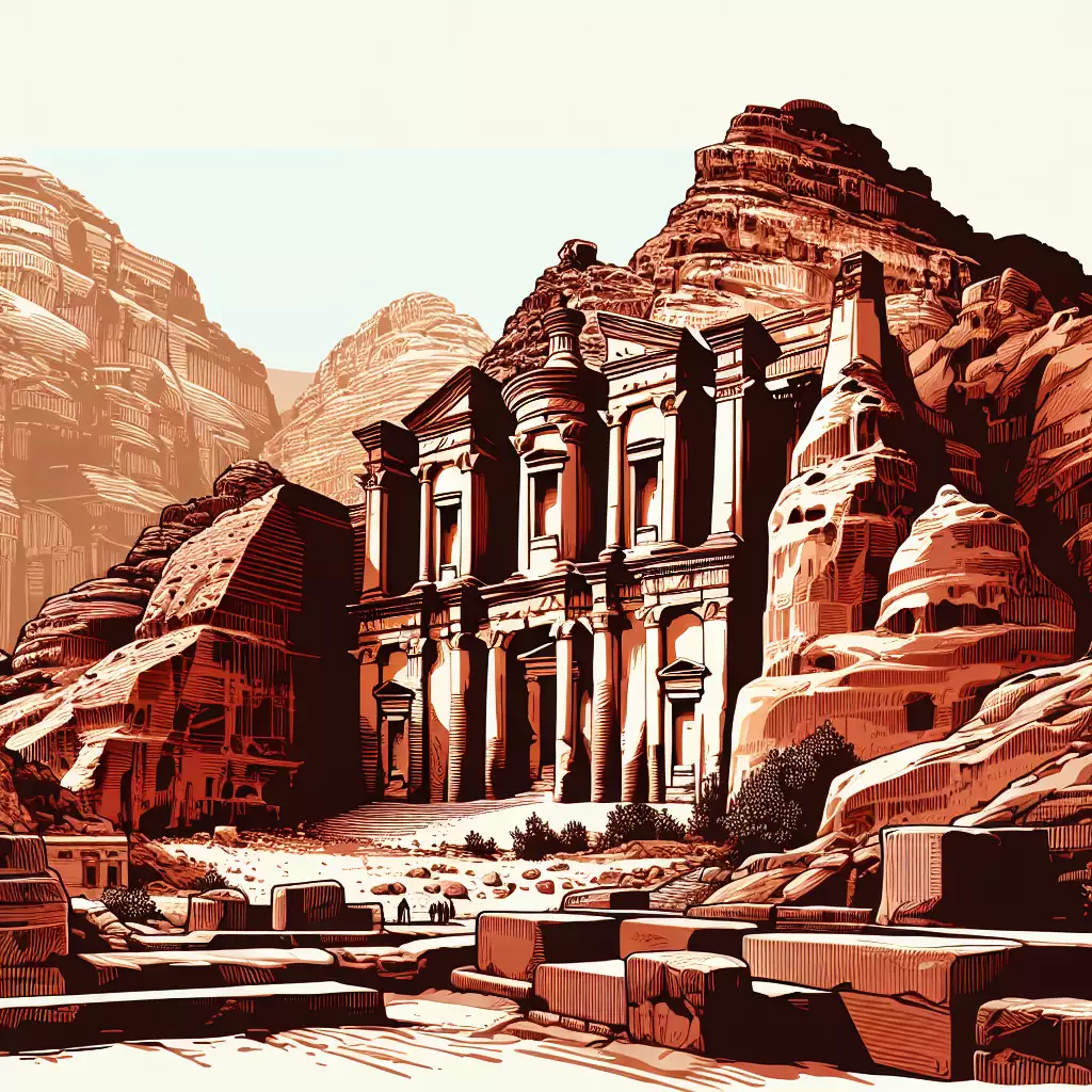 Menyusuri Jejak Sejarah di Kota Petra, Yordania