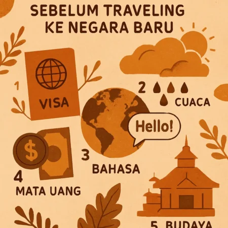 5 Hal yang Perlu Diperhatikan Sebelum Traveling ke Negara Baru
