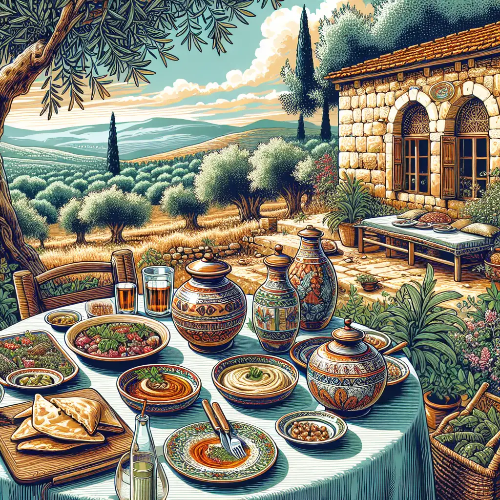 Menyantap Makanan Khas Timur Tengah di Lebanon