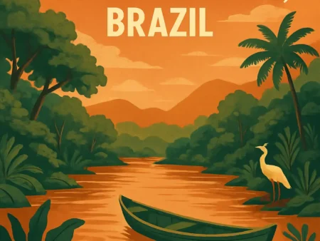 Jelajahi Keindahan Sungai Amazon, Brazil