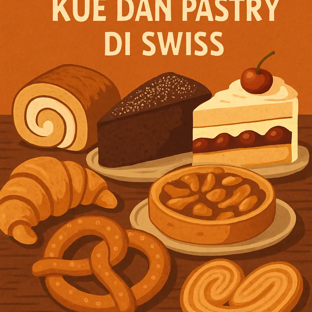Rasa Lezat Kue dan Pastry di Swiss