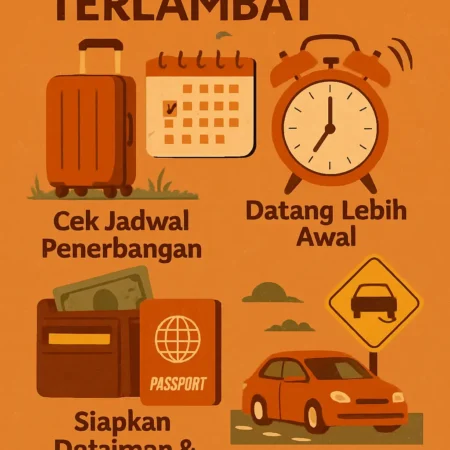 Tips Menghindari Terlambat di Bandara